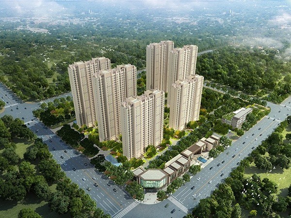 西安万科幸福臻园选用SG胜游轻质抹灰石膏